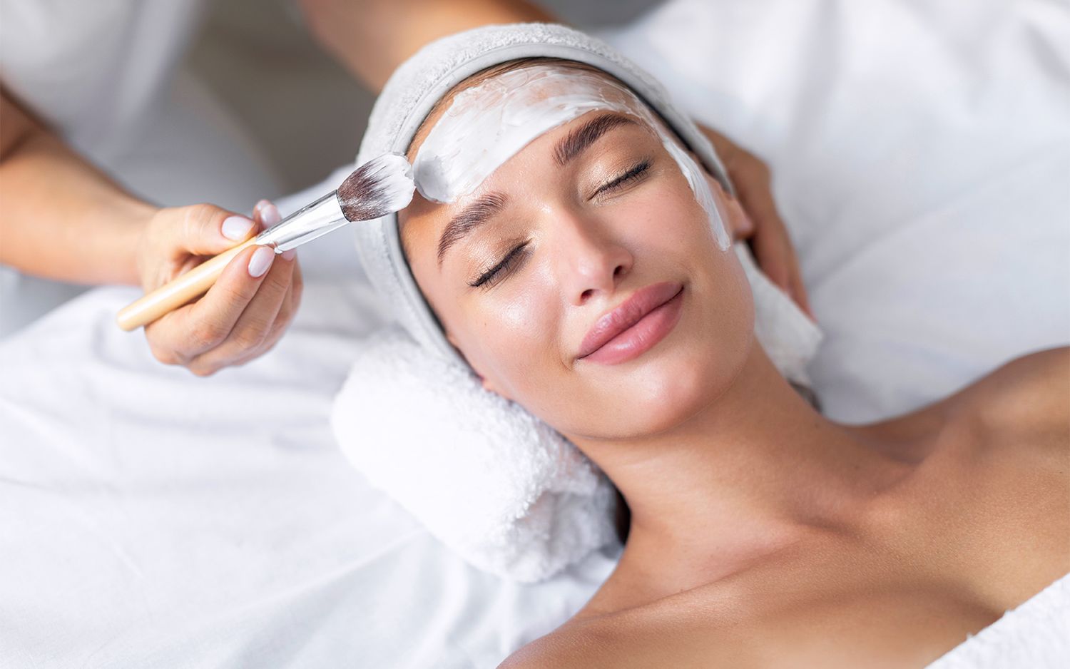 trinity medical spa services patient model receiving treatment