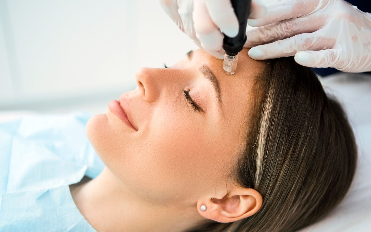 trinity medical spa services patient model receiving treatment